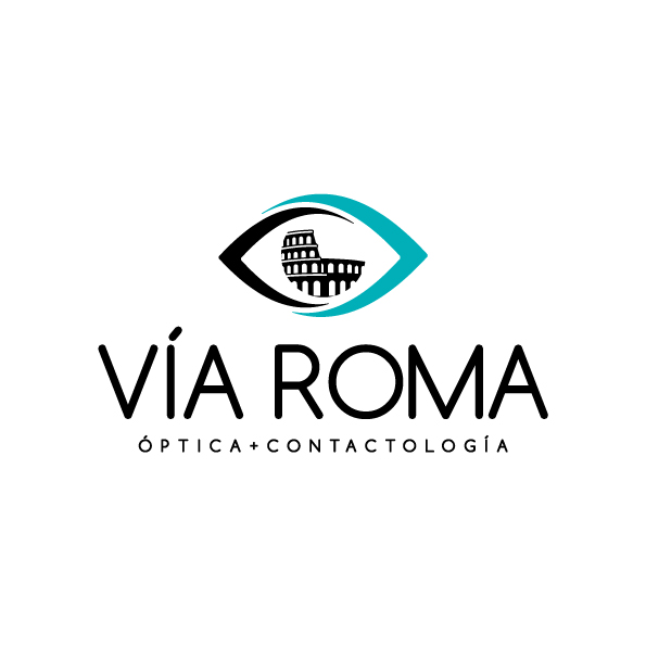 Óptica Vía Roma - Logo